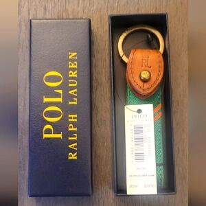 Polo by Ralph Lauren Brown and Green Keychain